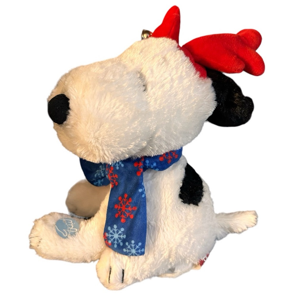 NWT Peanuts Musical Animated Snoopy 9.5” Plush Silly and Wild Christmas Dan Dee